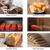 SILIVO 4 Pack Mini Loaf Pans - Nonstick Silicone Bread