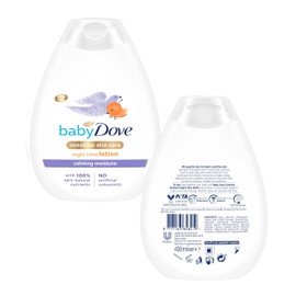 Baby Dove Calming Moisture Head to Toe Baby Wash 400 ml + Lotion 400ml