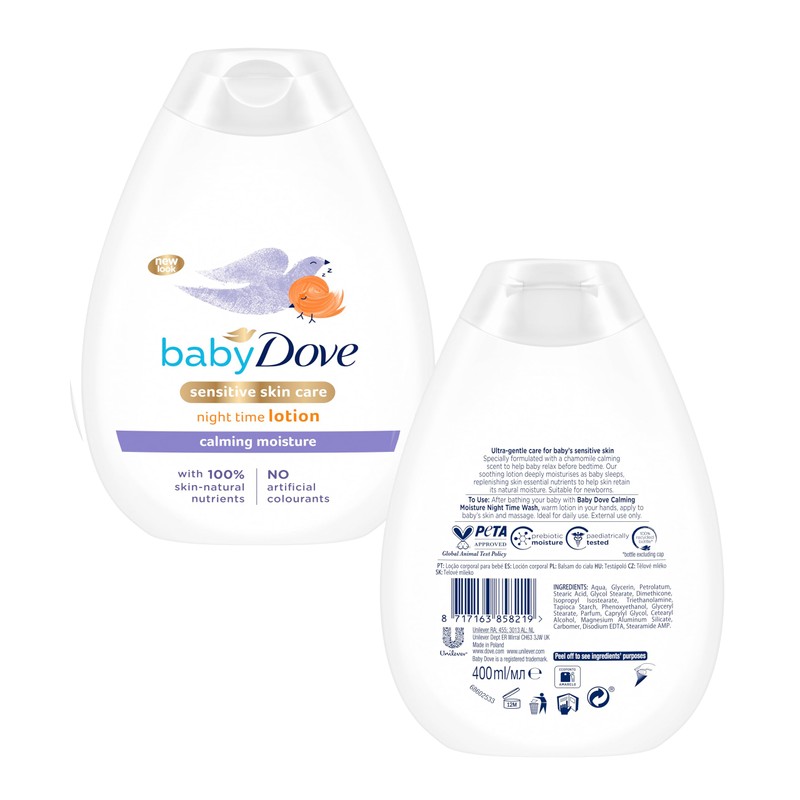 Baby Dove Calming Moisture Head to Toe Baby Wash 400
