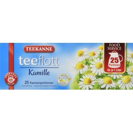 Teekanne Teeflott Chamomile Tea (Tea Bag), Pack of 2 (2 x 81 g)