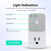 BSEED Single Outlet Surge Protector for Refrigerator, TV, PC &