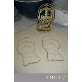 AJT JASMINE PRINCESS KIDS CARTOON MOVIE CHARACTER COOKIE COOKIE CUTTER USA PR3487