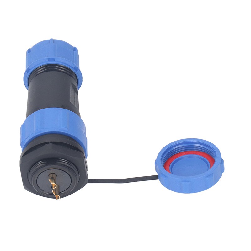 3 Pcs SP21 Aviation Connector 2 Pin IP68 Waterproof Rear