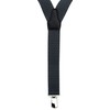TigerTie Unisex Y-Shaped Braces with 3 Extra-Strong Clips, Colour with