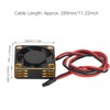 30x30mm Aluminum Cooling Fan 28000RPM Used for RC540 Brushless Motor