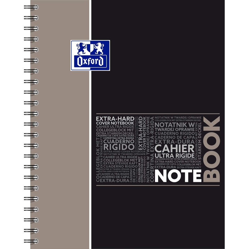 Oxford NoteBook A4 Spiral Bound Notebook + 160 Pages Large