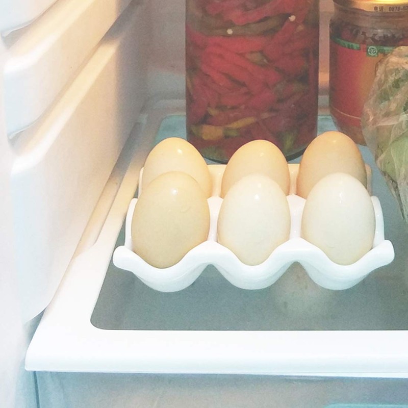 Bealuffe Ceramic Egg Holder Egg Tray Porcelain Fresh Egg Holder