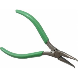 Xcelite 5" OAL, 1-15/64" Jaw Length x 27/64" Jaw Width, Long Nose Pliers Serr...