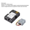 150W DC 48‑57V GigE PoE Injector with ABS Surge ESD
