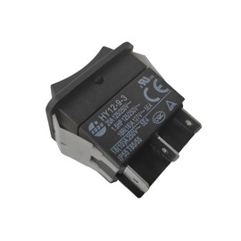 1pcs HY12-9-3 On Off On Rocker Switch 125/250V 18/20A Pushbutton Switch 6 Pins