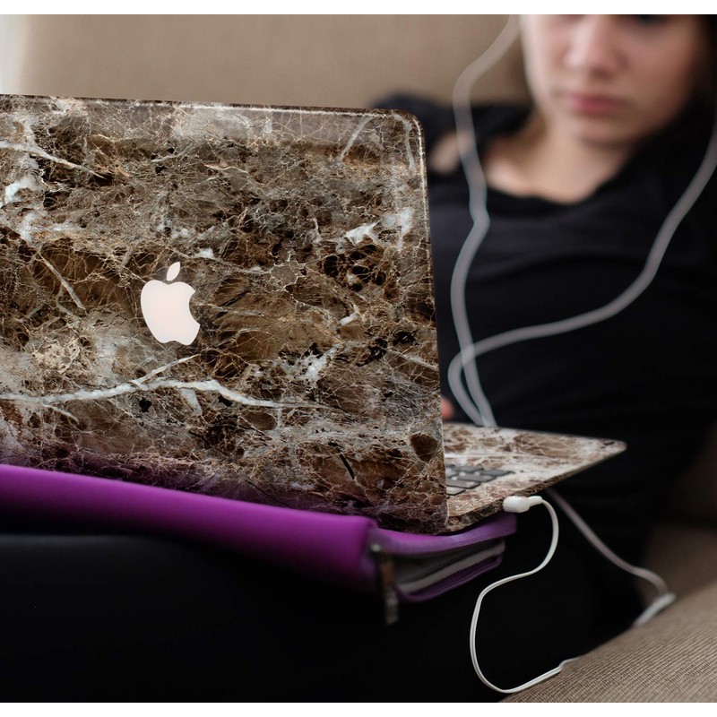 VViViD Gloss Emperador Dark Marble Natural Texture Architectural Vinyl Film