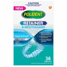 Polident Retainer & Mouthguard Cleaner 36s