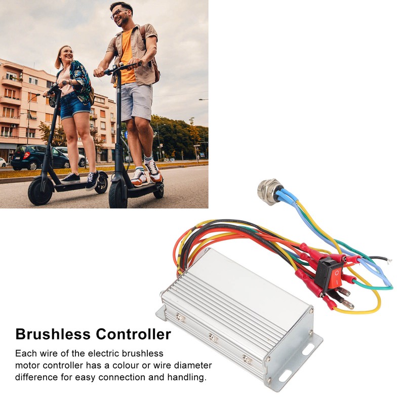 Brushless Controller Aluminium Alloy Electric Bike Brushless Motor Controller for