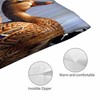 Mugod Throw Pillow Cover Lover Ducks on The Water,Cushion Covers