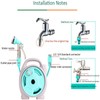 YEFA Retractable Garden Hose Reel - Convenient 50 FT Portable
