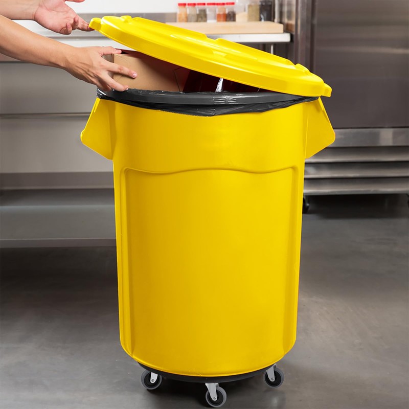 RILIDRI Replcament Casters for Brute Trash Bin Dolly Set of