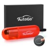 AutoGo Emergency Escape Hammer for Car Glass Breaking with Seatbelt
