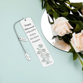 Air Force Christmas Stocking Stuffers for Office Staff 2025 Retirement Christmas Bookmark Gifts for Coworker Secret Santa Gifts for Boss Retired Gift for Women Men Best Teacher Military Police