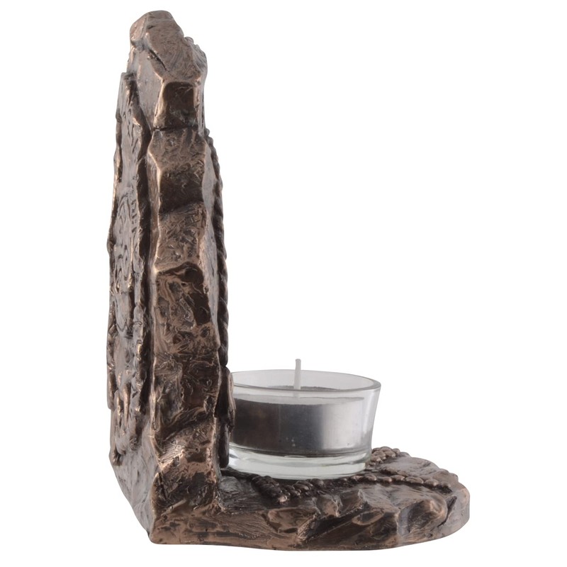 Veronese Viking Compass Vegvisir Tea Light Bronzed