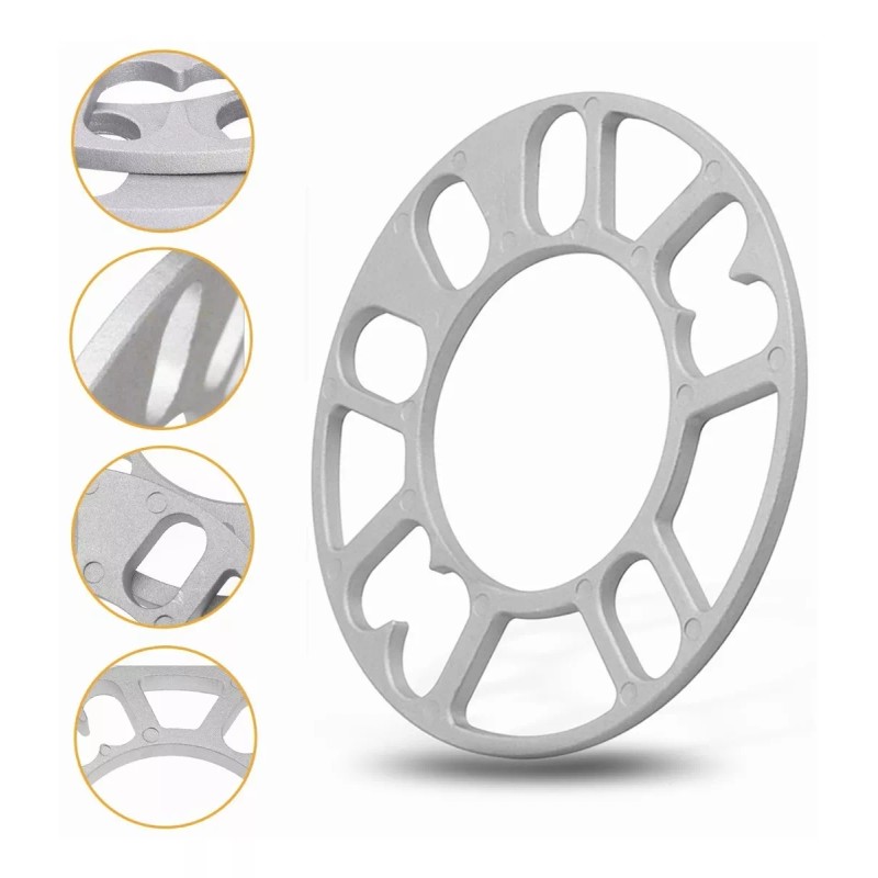 Sagaiot Separador Rin 8mm 4/5x100x108x110x112x114.3x120 Univers 4pz