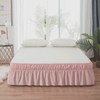 apott Bed Skirt Wrap Around Bedskirt Dust Ruffle 14 Inch