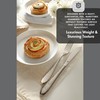 Danialli Hammered Silverware Set | Premium 18/10 Stainless Steel Flatware
