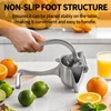 MCSDFN Hand Juicer Squeezer Aluminum Lemon Squeezer Citrus Juicer Hand