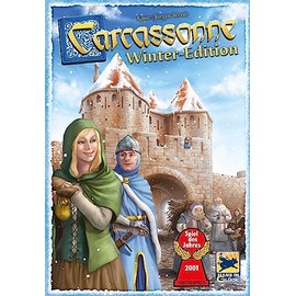 Asmodee | Hans im Glück | Carcassonne Winter Edition | Family Board Game | 2-5 Players | From 7+ Years | 35 Minutes | German Version