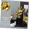 Ciieeo Desktop Ornaments Decorative Knick Knacks Desk Topper Sculpture Hand