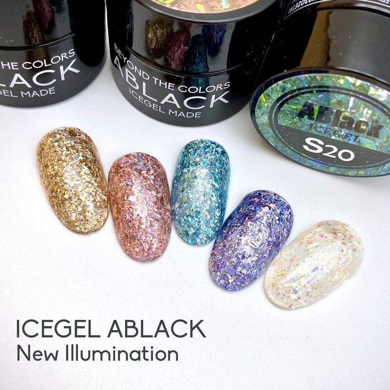 ICE GEL ABLACK Illumination Gel S22 0.1 oz (3 g)