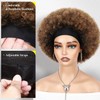 Quick Wig Afro Headband Wig Short Afro Kinky Curly Wigs