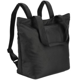 KitBrix TotePack Convertible Tote Bag & Backpack with Zip & Waterproof Base - 28L - Versatile Backpack Tote Bag for Work, Gym, & Travel - Laptop Pocket, Water Bottle Holder, & Luggage Sleeve