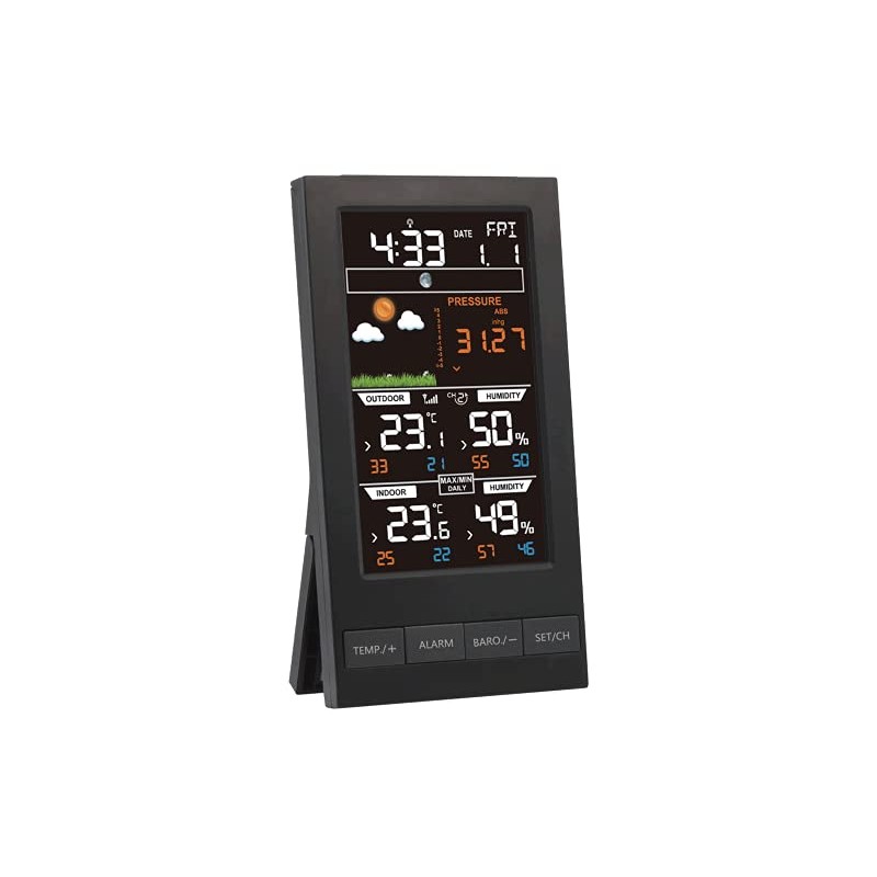 Aercus Instruments WeatherSpy Multichannel Colour Desktop Weather Station