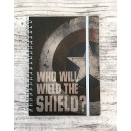 Falcon & Winter Soldier/Elastic Band Ring Notebook IG3535