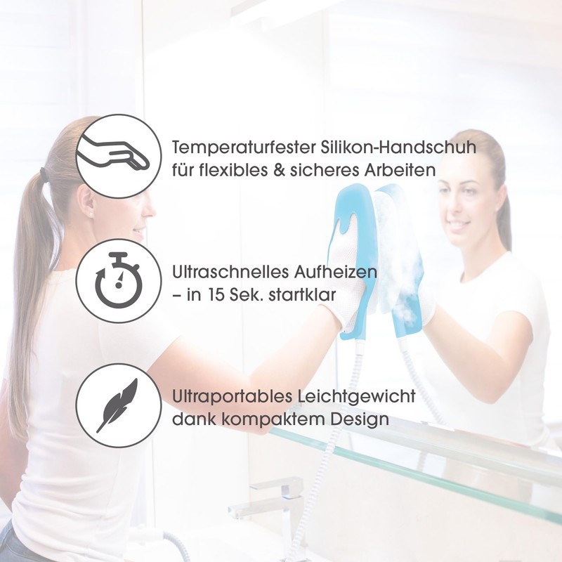 LIVINGTON SteamTouch Hygiene Pads Pack of 10 - Additional Pads