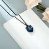 shajwo Butterfly Heart Cremation Jewelry Urn Necklaces for Ashes for