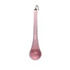 B&P Lamp® 3" Rose Color Teardrop Pendalogue