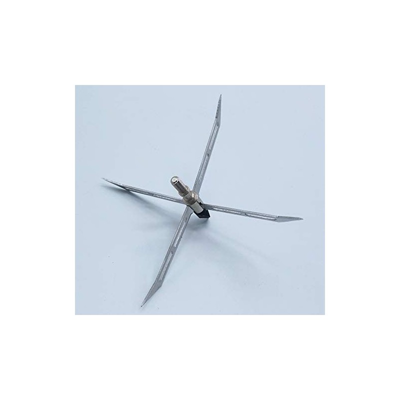 cqwsbsy Turkey Hunting Broadheads 150 Grain Fixed Blade Archery Arrowhead