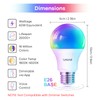 Linkind RGBTW - Bombillas inteligentes que cambian de color, 1