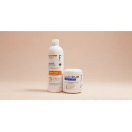 Kit Nutrición: Crema Corporal Extracto Zanahoria + Crema Facial Almendras Y Cera De Abeja