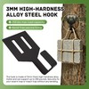 Hxszk 2 Pack Swarm Trap Hanger, 3mm Heavy Duty Alloy