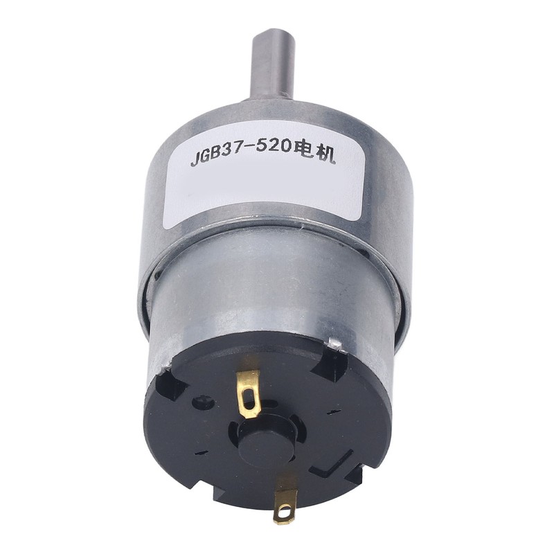 DC Gear Motor Aluminum Alloy Shell Rustproof Low Friction Brass