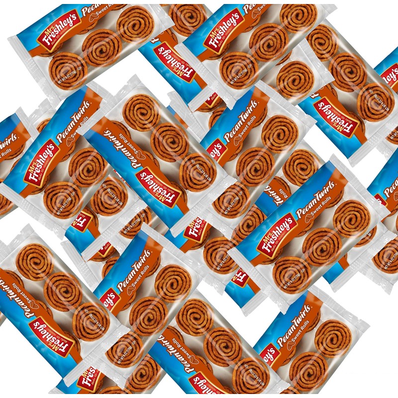 Mrs. Freshley's Pecan Twirls Sweet Rolls | 36 Count