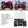177PCS Motorcycle Fairing Bolt Kit Colorful M5 M6 Motorcycle Windscreen