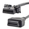 iKKEGOL Underdash Mount OBD II Splitter Extension Y Cable J1962