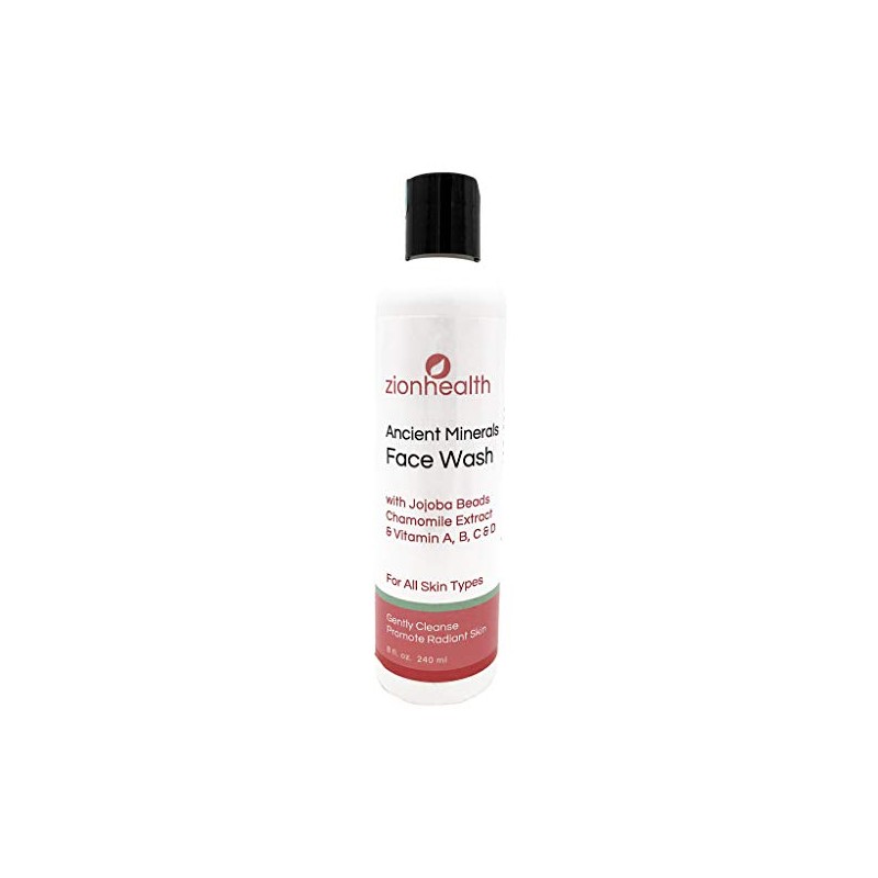 Zion Health, Adama Minerals, Ancient Clay Face Wash, 8 fl
