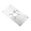 Aluminium Router Table Insert Plate for Woodworking Benches Milling Trimming