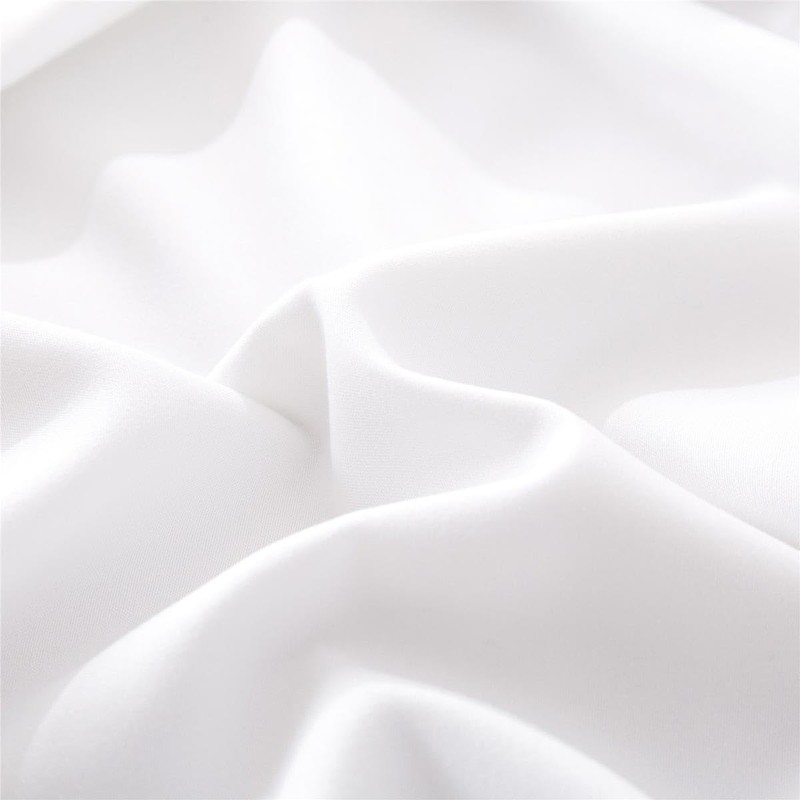 Microfiber Queen Bed Pillowcases 2 Pack, Super Soft Bed Pillow