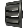 Anthracite Exhaust Hood Vent 4'' Inch with Built-in Pest Guard