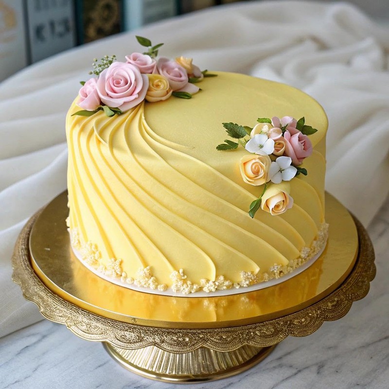 Satin Ice Fondant for Cake Decorating, Yellow (2 Pound)